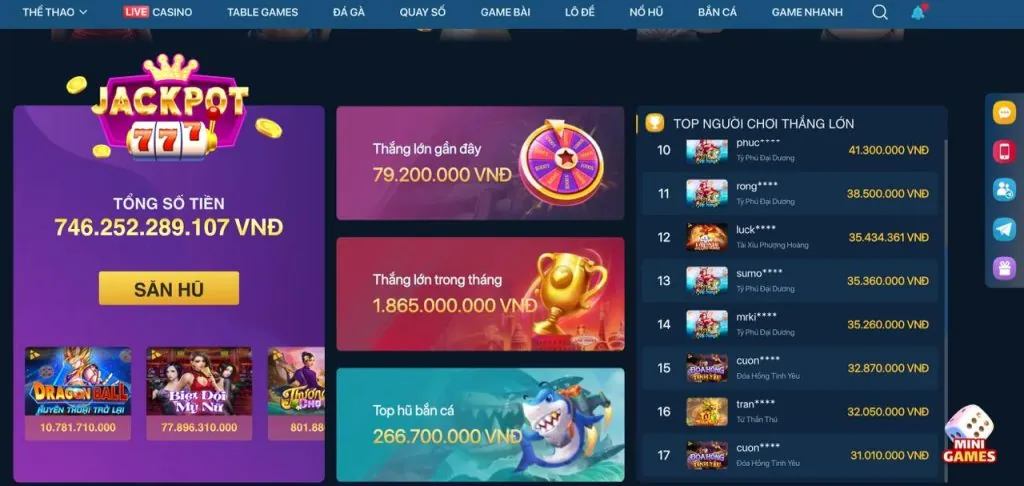 Người chơi vui vẻ nhận thưởng từ 1133win đăng nhập